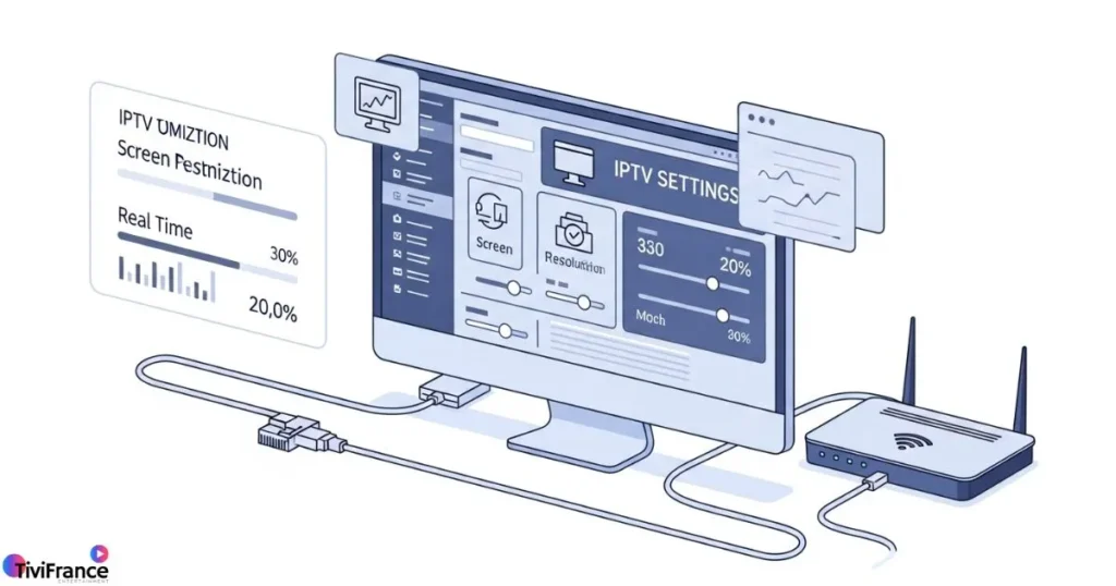 astuces pour améliorer la fluidité de l’iptv sur pc et optimiser la connexion