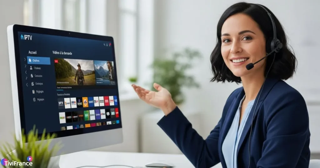 Support client francophone de TiviFrance aidant les abonnés IPTV Platinum à profiter du meilleur IPTV en France.