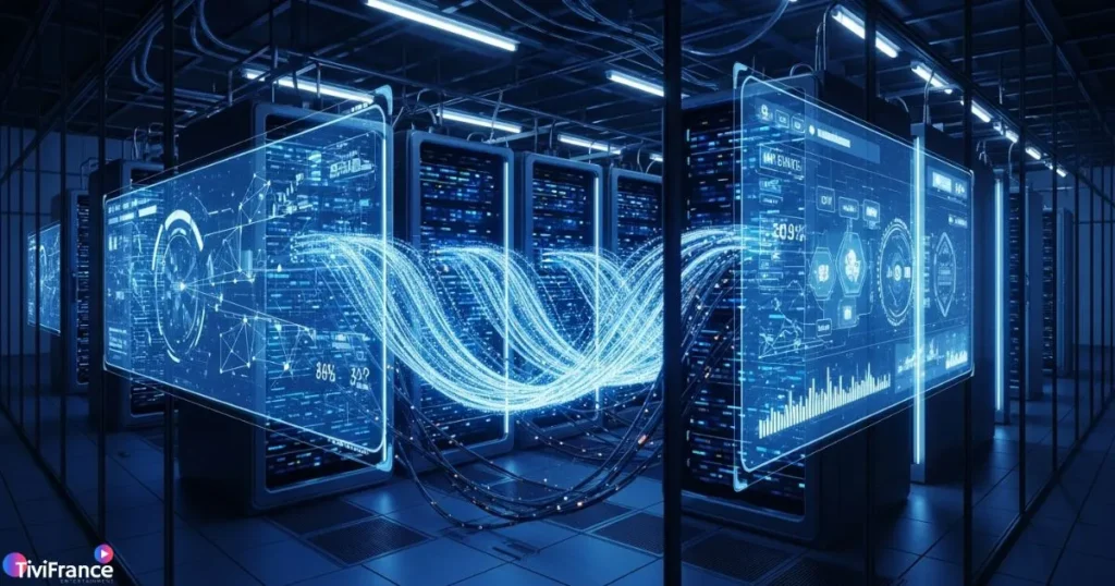 Serveurs IPTV représentant un abonnement iptv fiable et performant.