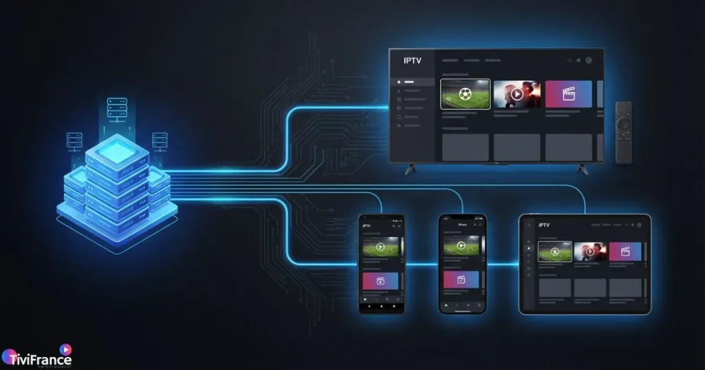 Fonctionnement d’une application IPTV avec un IPTV player moderne