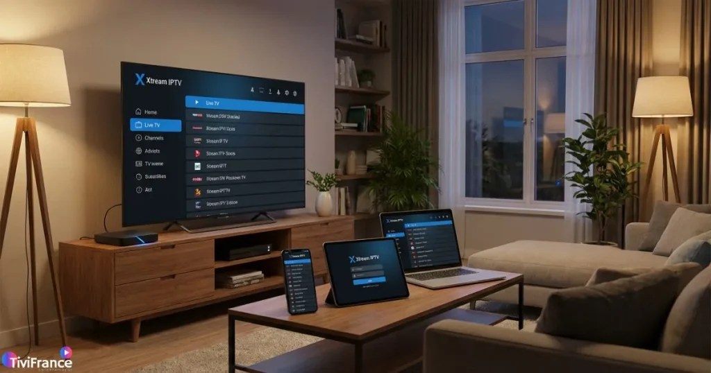Applications xtream iptv compatibles sur Smart TV, smartphone et box Android