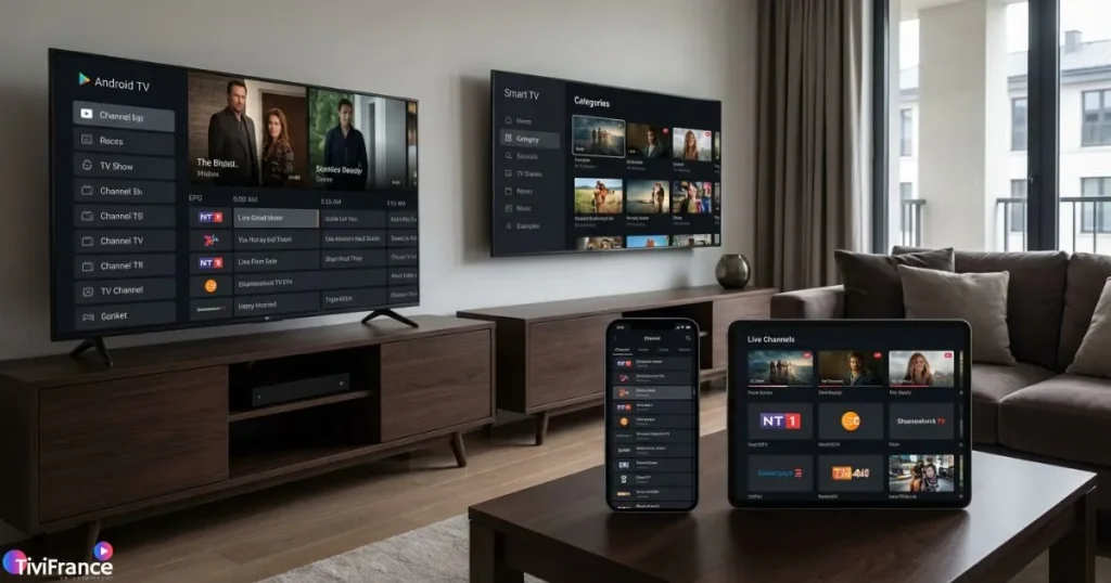 Comparatif meilleure application IPTV 2025 sur Android et Smart TV