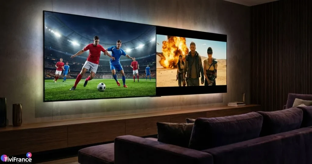 Qualité 4K avec abonnement IPTV Smart TV sur IPTV Stream Player Smart TV