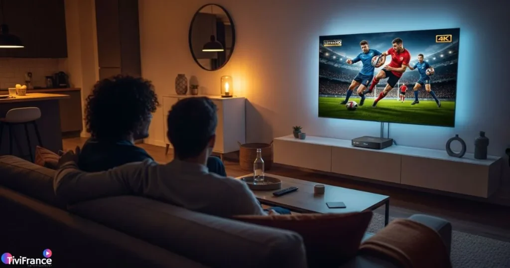 IPTV 4K France avec box IPTV 4K pour chaînes et contenus en haute définition