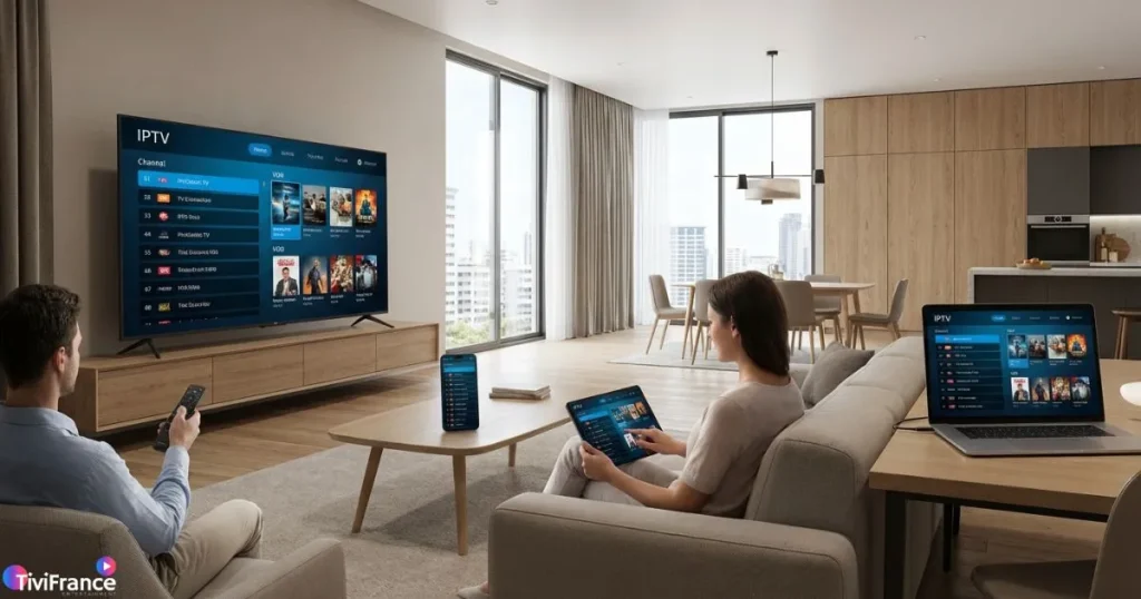 Abonnement IPTV France compatible multi appareils pour toute la famille