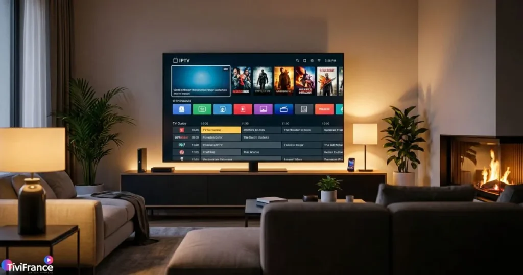 Navigation fluide sur une application Xtream avec code iptv xtream 2026
