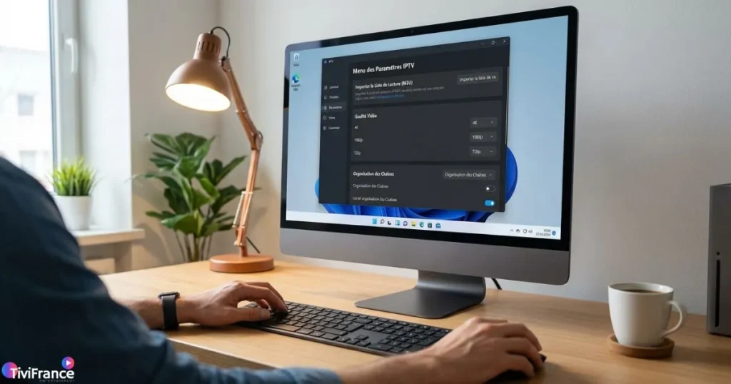 Configuration d’un logiciel IPTV Windows sur PC pour optimiser la qualité et la stabilité du streaming
