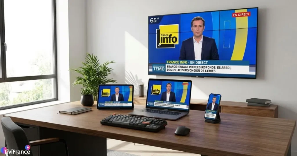 IPTV multi-appareils avec diffusion sur Smart TV, ordinateur et mobile, solution IPTV Android et iOS