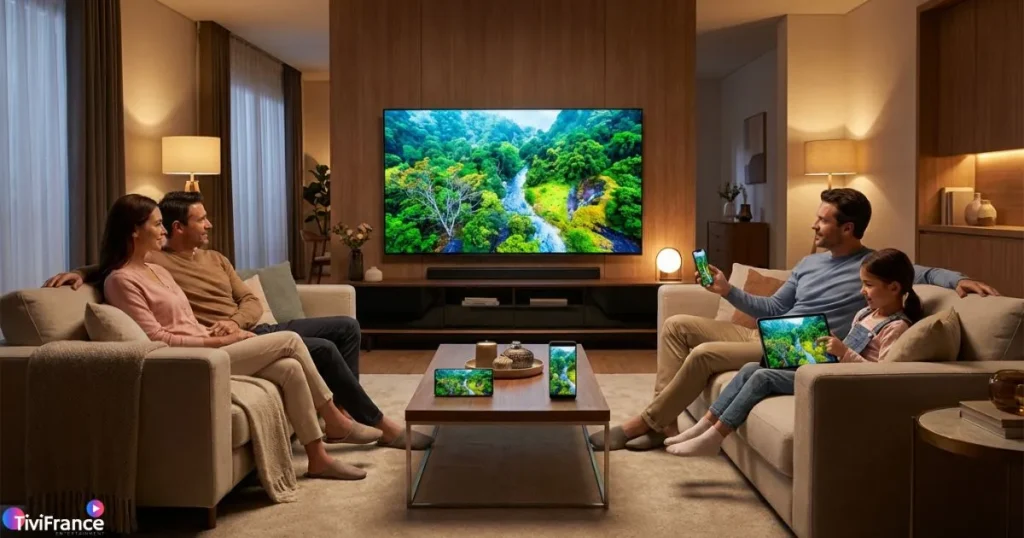 IPTV multi appareils compatible Smart TV, Android et iOS avec France IPTV Pro