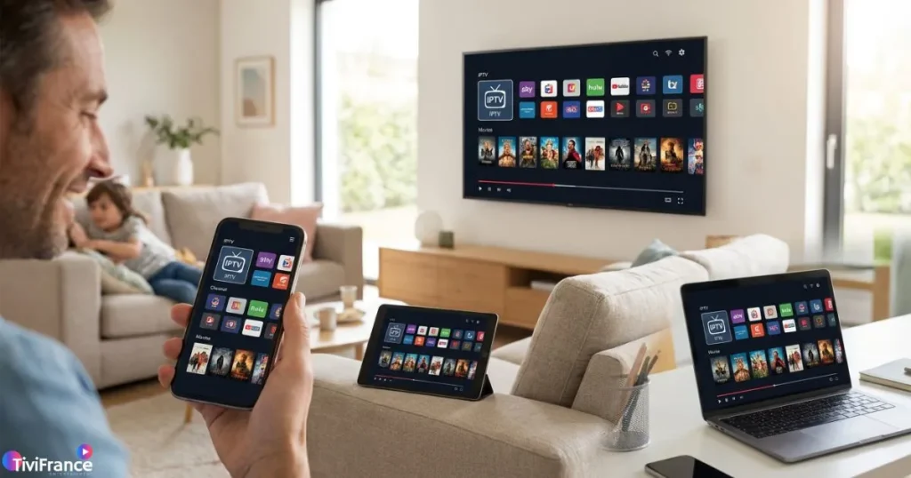 IPTV multi appareils avec abonnement IPTV pas cher sur plusieurs écrans