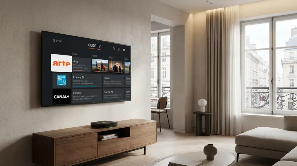lecteur IPTV Smart TV et lecteur IPTV Android pour une expérience fluide