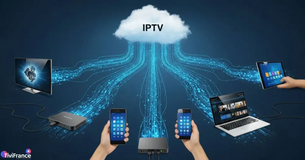 Fonctionnement d’un service IPTV via Internet