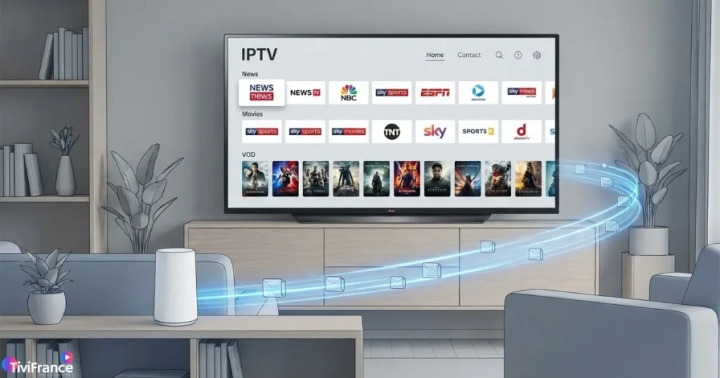 fonctionnement de l’application IPTV LG sur LG Smart TV