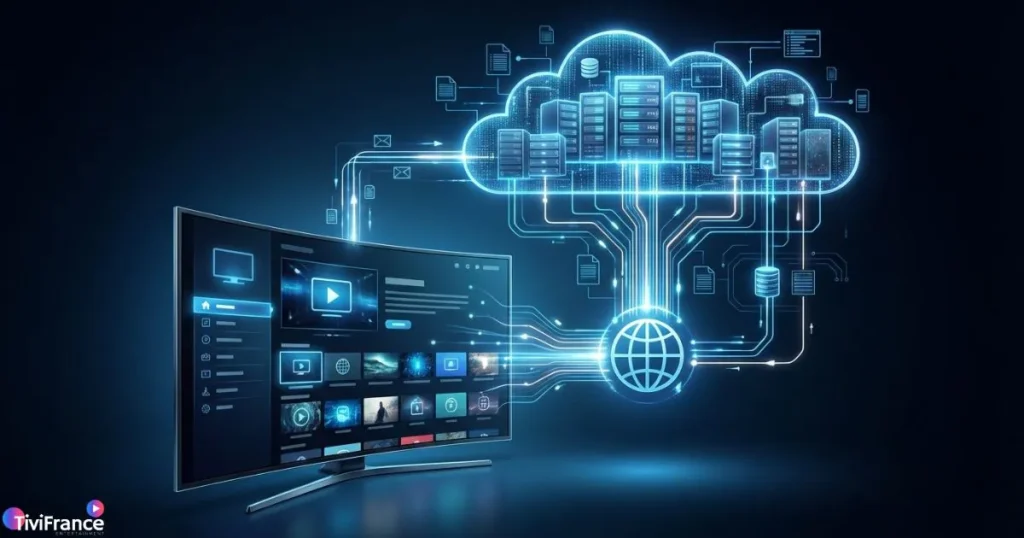 iptv ott service basé sur le streaming via Internet