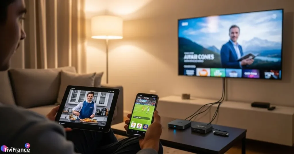 IPTV multi-appareils avec abonnement IPTV flexible