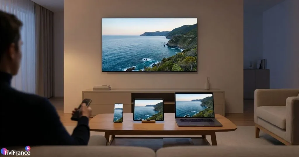 iptv multi-appareils compatible smart TV et mobile