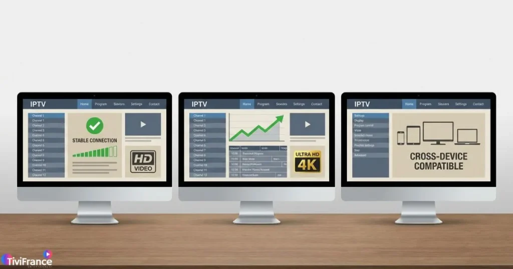 comparatif meilleur application iptv gratuite et lecteurs IPTV fiables