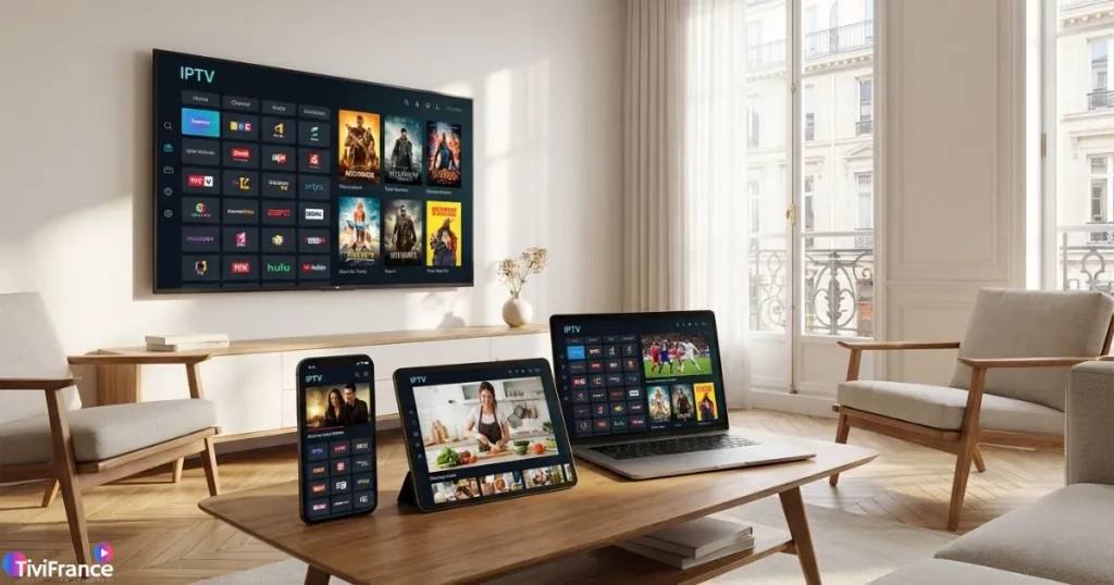 IPTV multi appareils avec un abonnement iptv compatible Smart TV et mobile