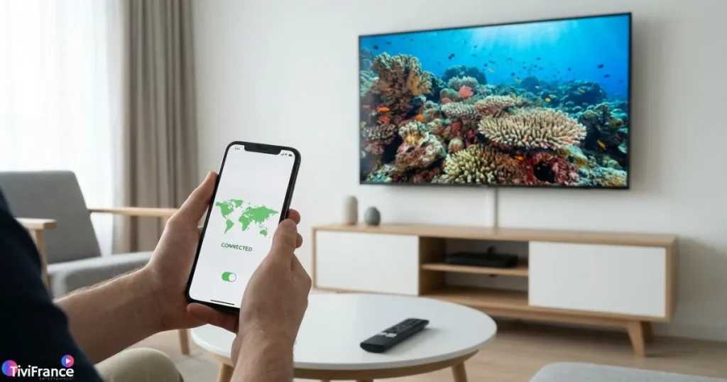 solution iptv avec VPN pour débloquer le streaming