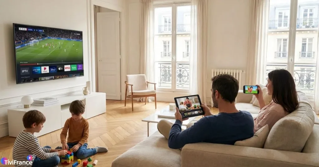 Abonnement IPTV France utilisable sur plusieurs appareils