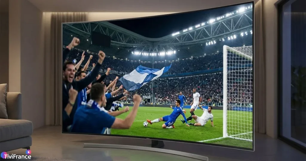 Match foot en direct IPTV avec qualité HD et diffusion fluide