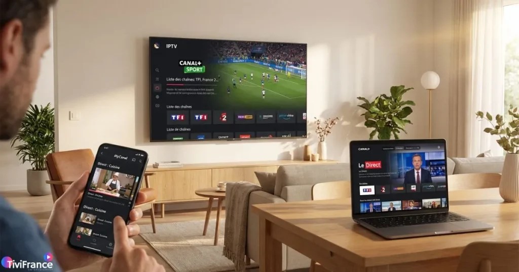 lien m3u iptv smart tv et android utilisé sur plusieurs appareils