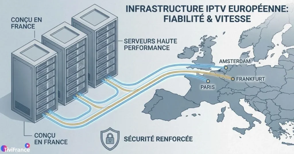 IPTV stable français grâce à des serveurs performants et sécurisés