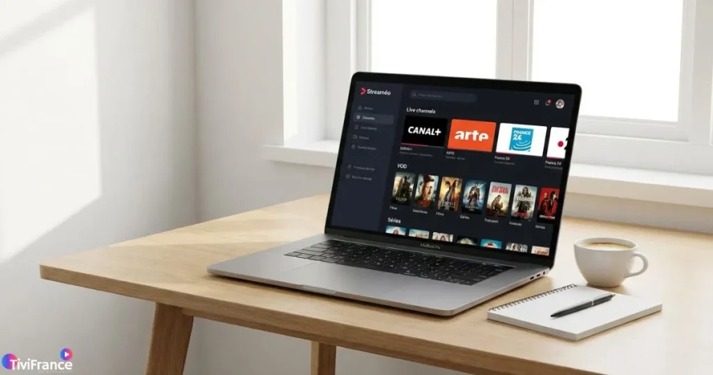 application IPTV Mac permettant de regarder la télévision sur ordinateur Apple