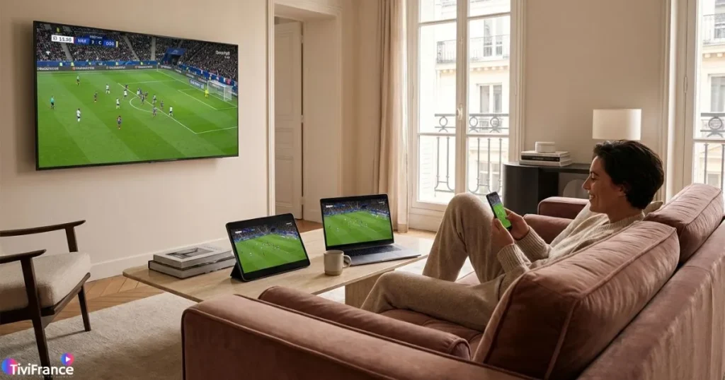 Abonnement IPTV sport compatible avec tous les écrans du quotidien