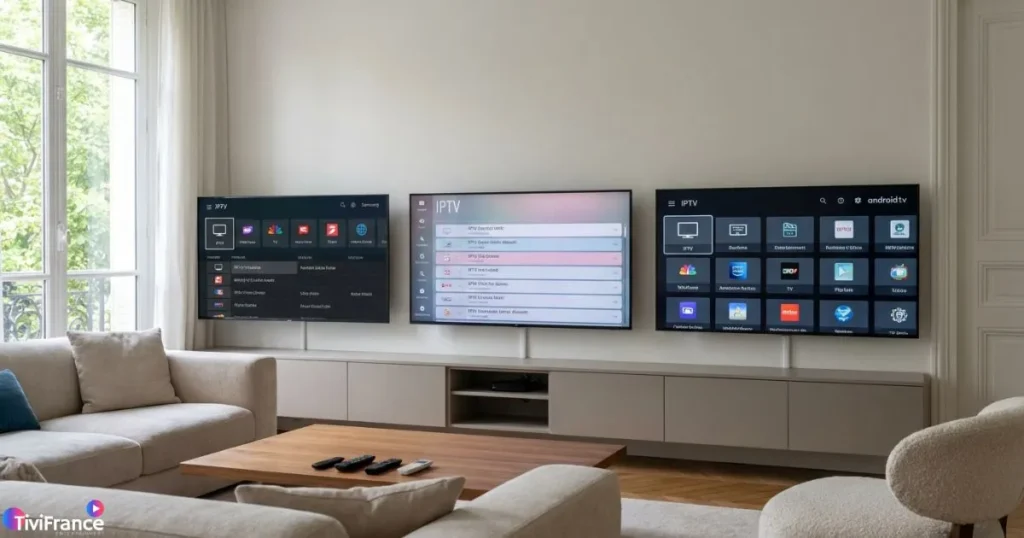 IPTV Samsung LG et IPTV Android TV compatibles avec Smart TV