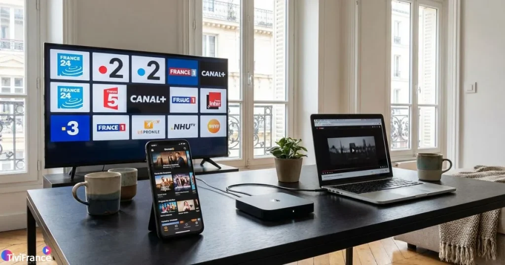 IPTV multi appareils avec achat code IPTV compatible Smart TV et mobile
