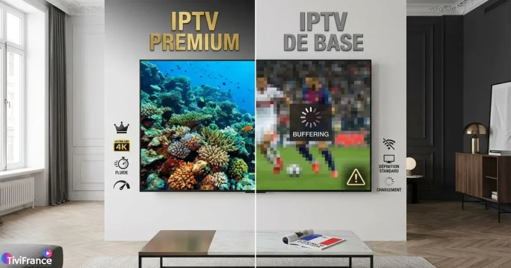 comparaison iptv premium france et qualité streaming