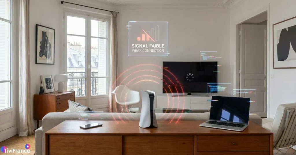 iptv ne charge pas à cause d’une connexion internet instable