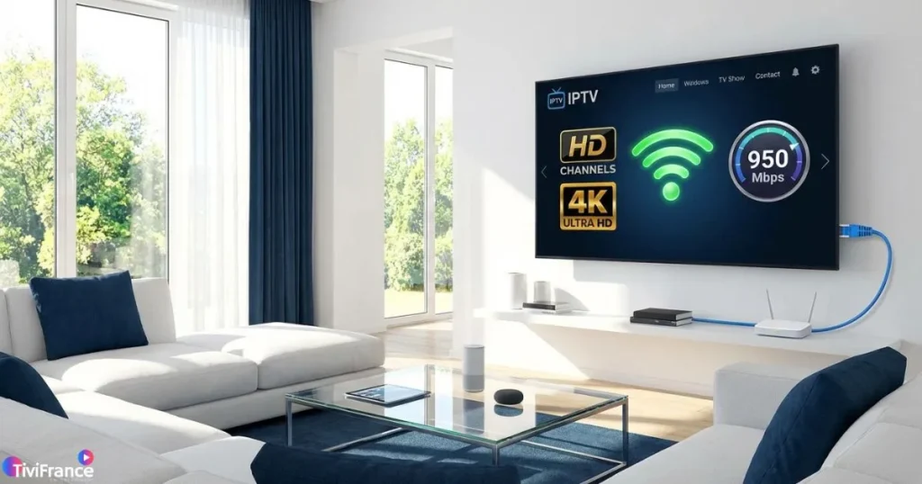 installation IPTV avec connexion stable pour un iptv streaming fluide