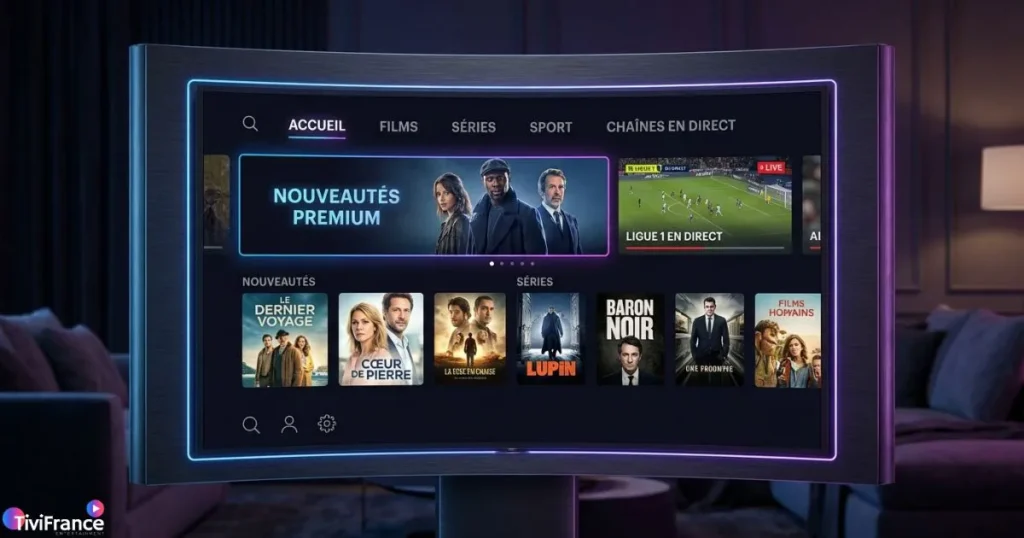 abonnement iptv premium avec contenu 4k et chaînes variées