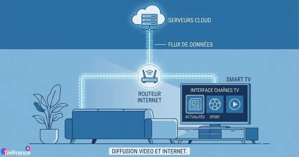 fonctionnement iptv premium france via streaming internet