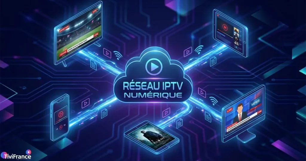 fonctionnement iptv abonnement france sur plusieurs appareils connectés