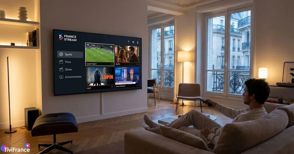 test iptv gratuit sur Smart TV avec chaînes HD