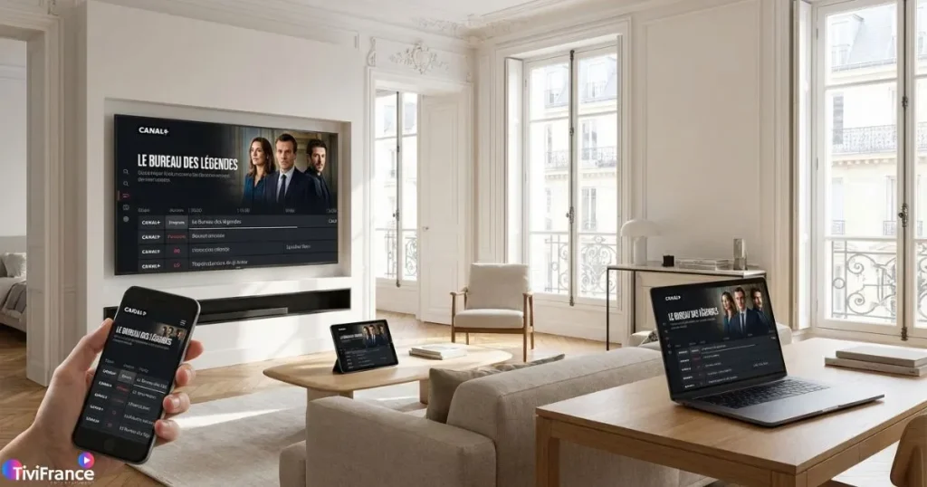 iptv multi appareils avec abonnement iptv france sur différents écrans