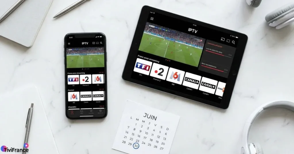 Test IPTV 30 jours sur smartphone et tablette - abonnement mensuel sans engagement