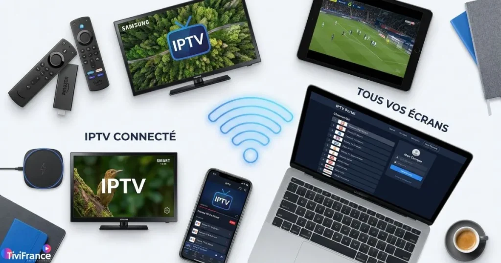 Abonnement IPTV multi appareils compatible Firestick Smart TV smartphone et tablette
