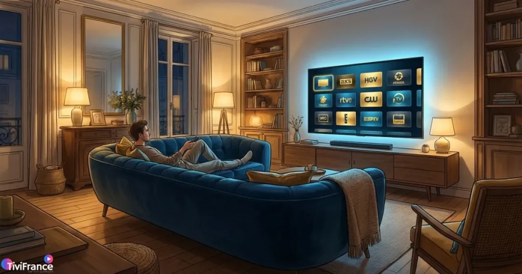 abonnement IPTV pas cher pour regarder des centaines de chaînes depuis chez soi