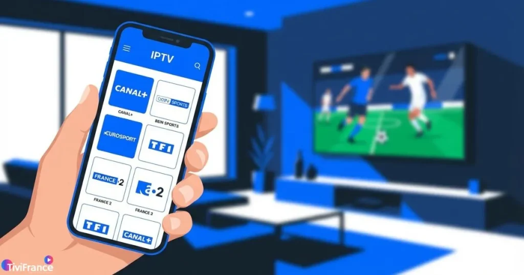 application IPTV fluide sur smartphone - bug iptv solution après configuration