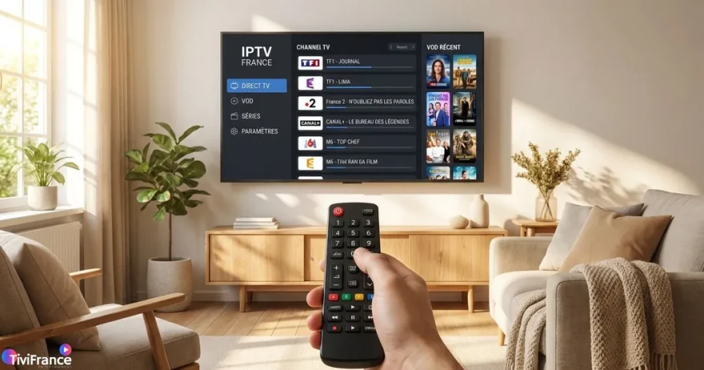 comment fonctionne iptv sur smart tv avec application