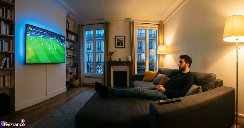 IPTV 4K - regarder un match de football en ultra haute définition sur Smart TV