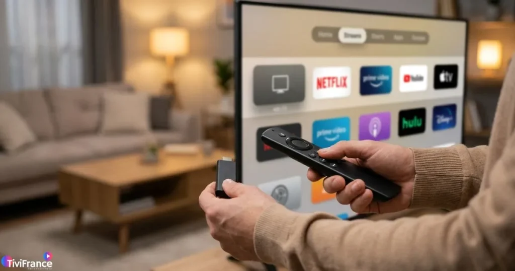Configuration IPTV premium 4K sur Fire Stick et Smart TV facilement