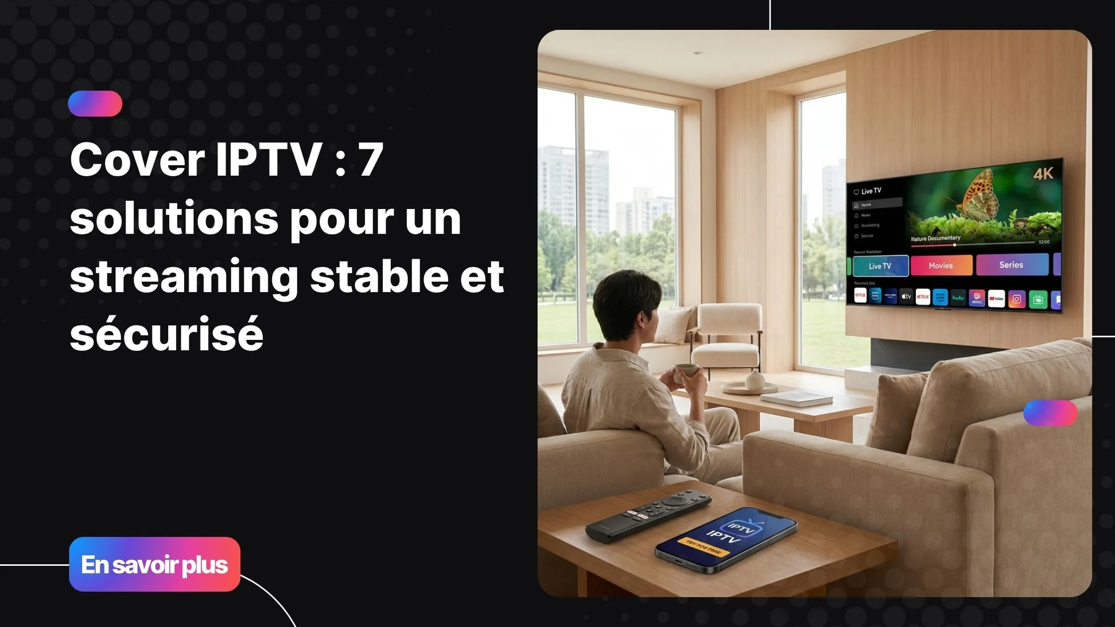 iptv test 24h pour tester la qualité IPTV avant abonnement