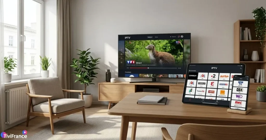 Abonnement IPTV test sur plusieurs appareils connectés