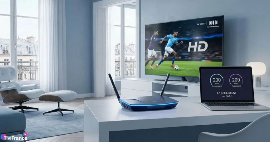 Test IPTV gratuit sur connexion fibre optique haute vitesse