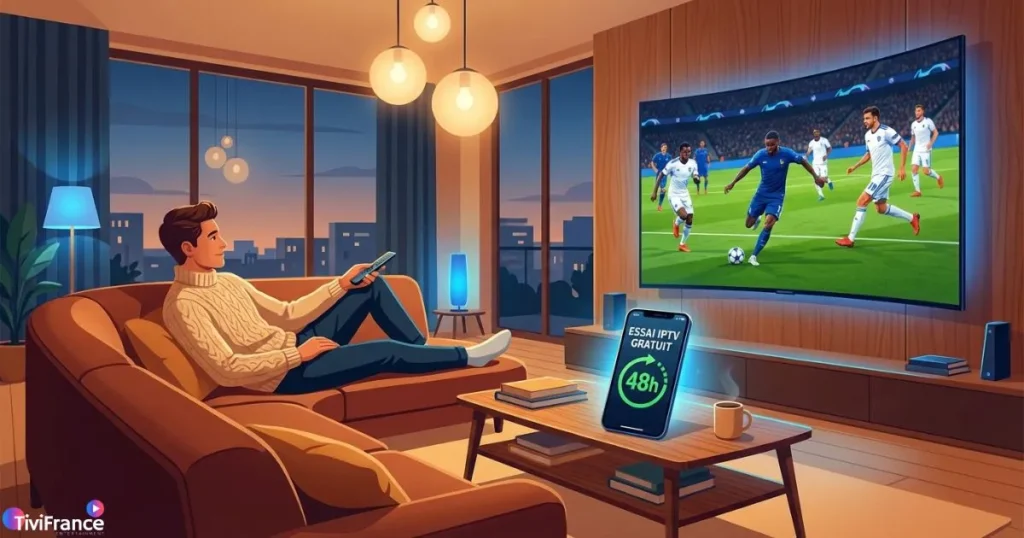 Test IPTV gratuit 24h - évaluer un abonnement IPTV fiable avant de s'engager